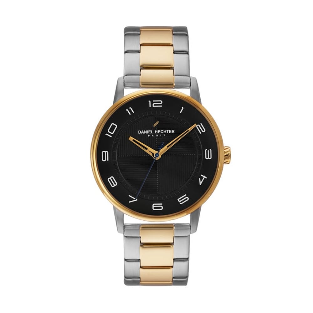 Daniel Hechter Numrique Deux Tons Stainless Steel / Gold Plated Mens Watch Daniel Hechter Numrique Deux Tons Stainless Steel / Gold Plated Mens Watch