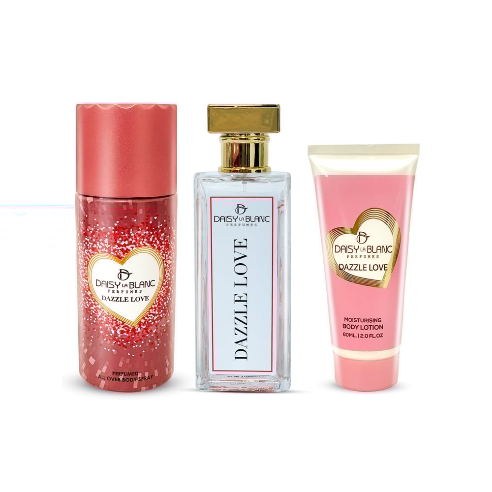 Daisy La Blanc Dazzle Love Limited Edition Pour Femme Eau De Parfum 80ml Set Daisy La Blanc Dazzle Love Limited Edition Pour Femme Eau De Parfum 80ml Set
