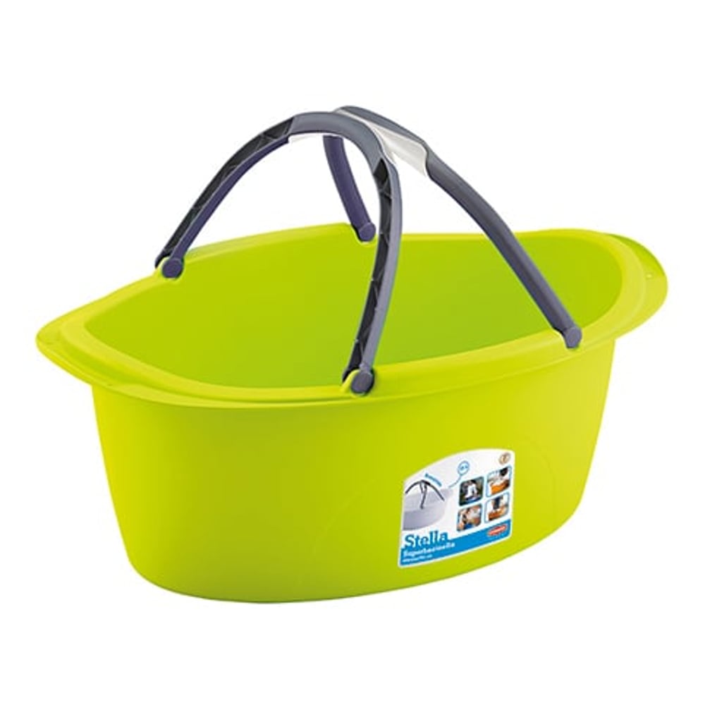 Stefanplast Stella Oval Super Basin (Blue, Green, White) Stefanplast Stella Oval Super Basin (Blue, Green, White)