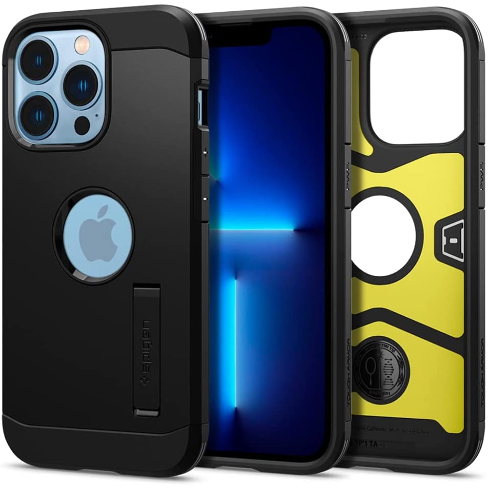 Spigen Tough Armor Designed For Iphone 13 Pro Case Cover With Extreme Impact Foam - Black Spigen Tough Armor Designed For Iphone 13 Pro Case Cover With Extreme Impact Foam - Black