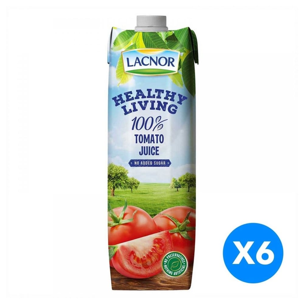 Lacnor NSG199 Tomato Juice 1L 6Pcs