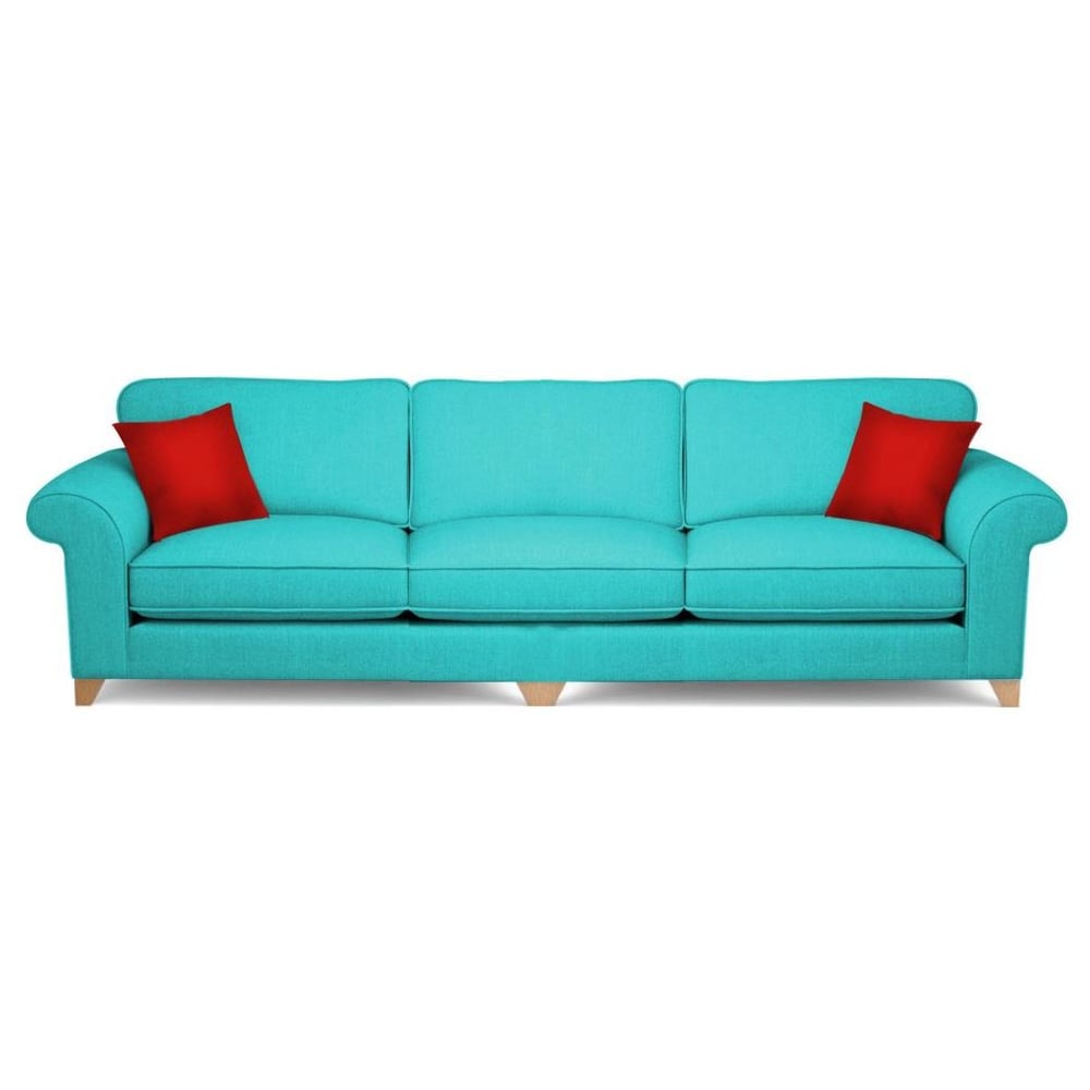 Galaxy Design Angelic 3 Seater Sofa Turquoise
