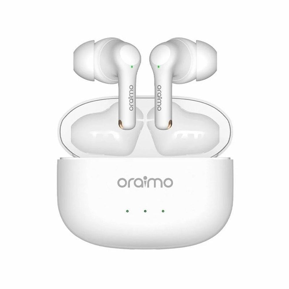 Oraimo OEB-E104D In Ear True Wireless Earbuds White Oraimo OEB-E104D In Ear True Wireless Earbuds White