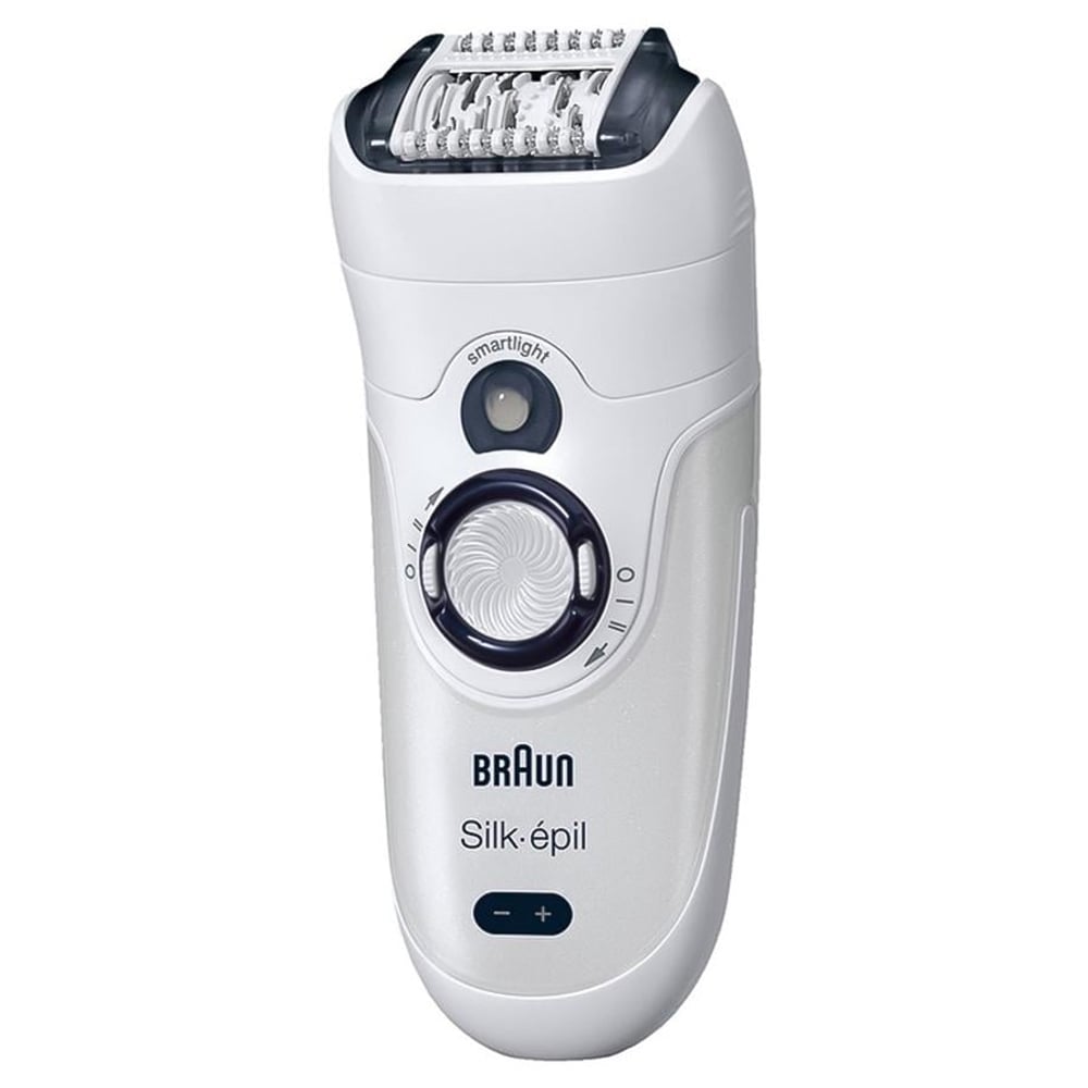 Braun Wet & Dry Epilator + 3 Extra Attachments (7 W White) Braun Wet & Dry Epilator + 3 Extra Attachments (7 W White)
