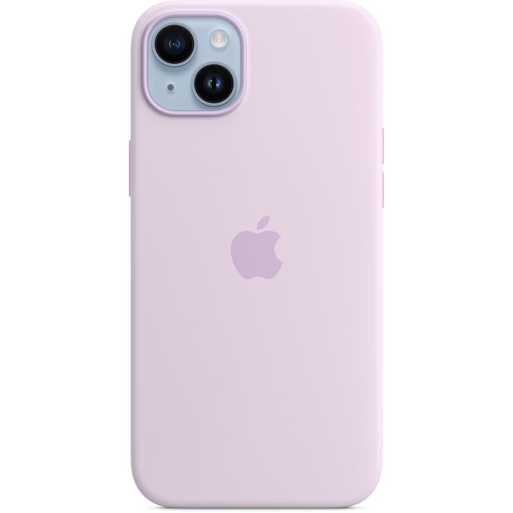 Apple iPhone 14 Plus Silicone Case Lilac with MagSafe Apple iPhone 14 Plus Silicone Case Lilac with MagSafe