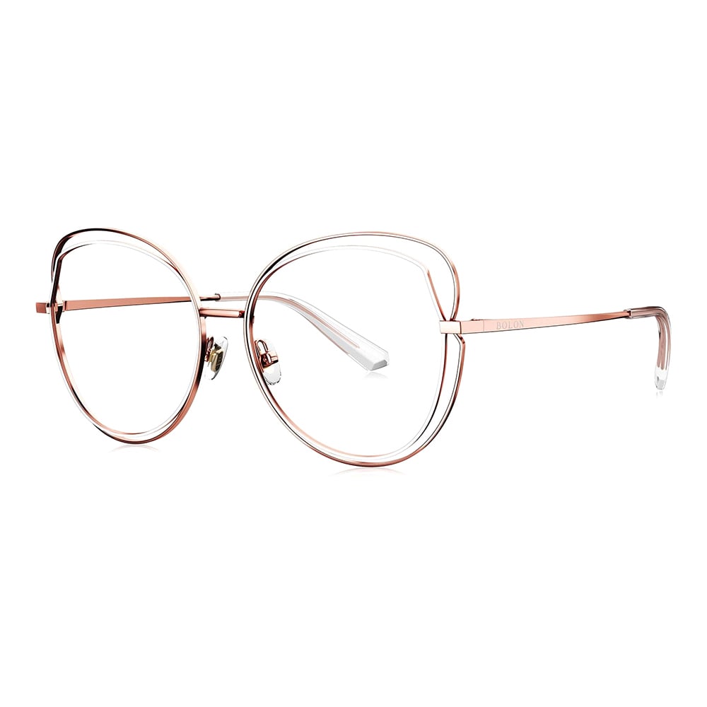 Bolon Butterfly Rose Gold Frames Women BJ7035-B30-56