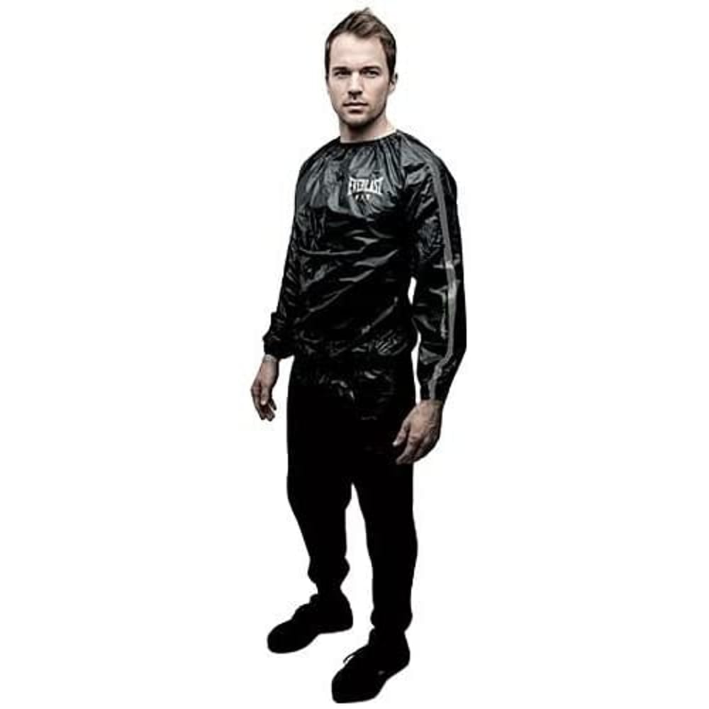 Everlast Evp00000438 Fit Eva Sauna Suit Black L/Xl Everlast Evp00000438 Fit Eva Sauna Suit Black L/Xl