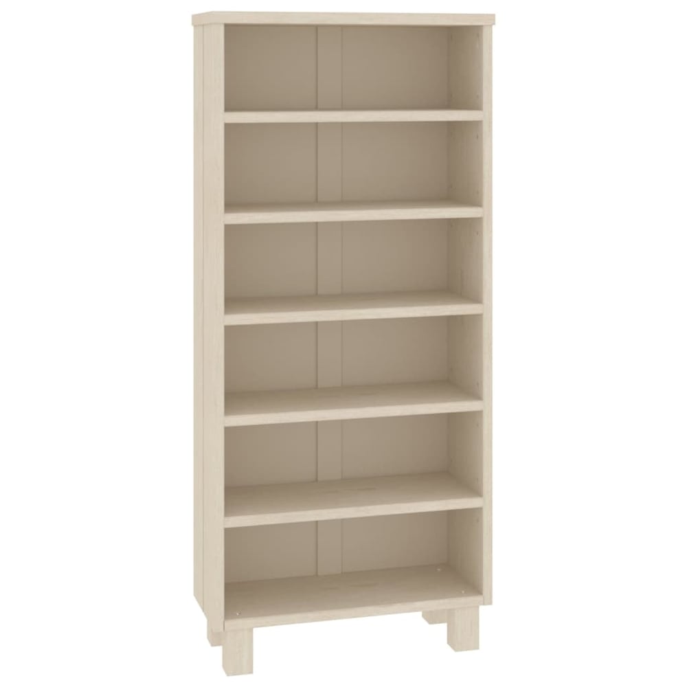 vidaXL CD Cabinet HAMAR Honey Brown 45x18x100 cm Solid Wood Pine vidaXL CD Cabinet HAMAR Honey Brown 45x18x100 cm Solid Wood Pine