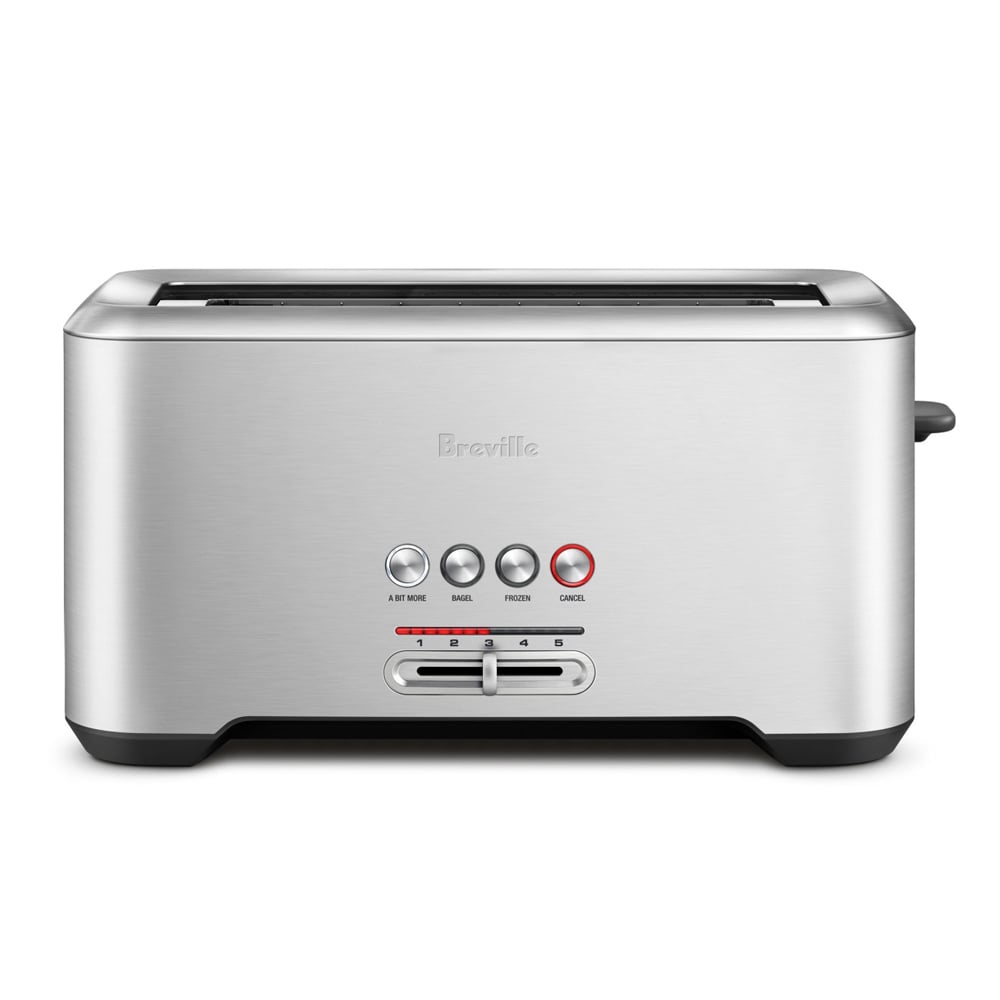 Breville The Lift & Look Pro 4 Slice Long-slot 4 Slice Stainless Steel (bta730uk) Breville The Lift & Look Pro 4 Slice Long-slot 4 Slice Stainless Steel (bta730uk)