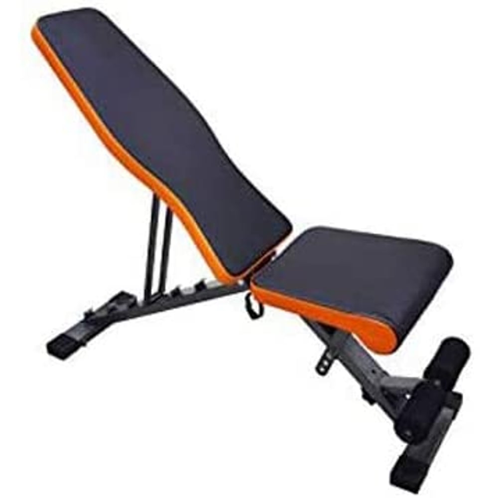 H Pro Adjustable Weight Bench - Full Body Workout Foldable Incline Decline Exercise Bench For Home Gym