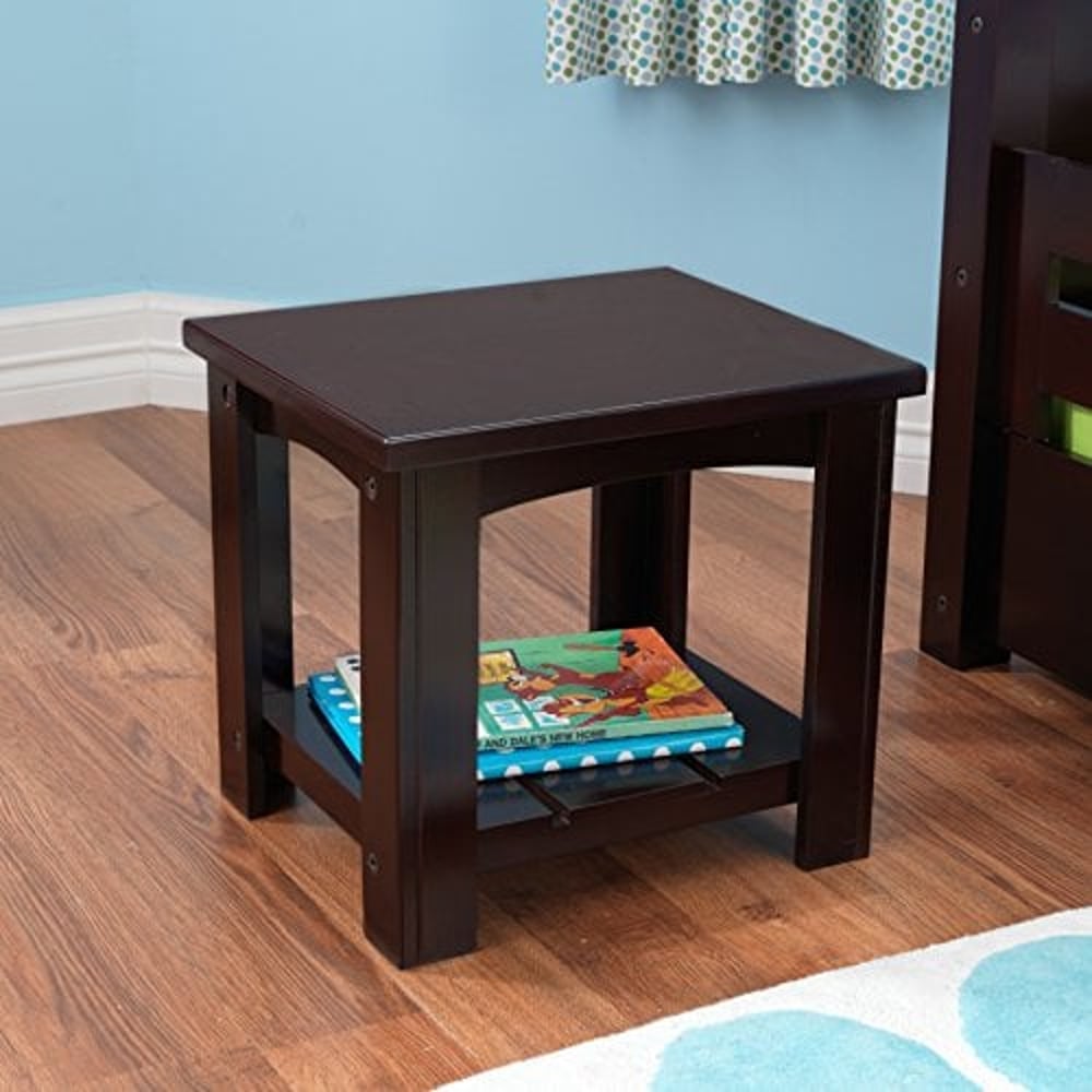 Kidkraft Addison Toddler Wood Side Table , Espresso Kidkraft Addison Toddler Wood Side Table , Espresso