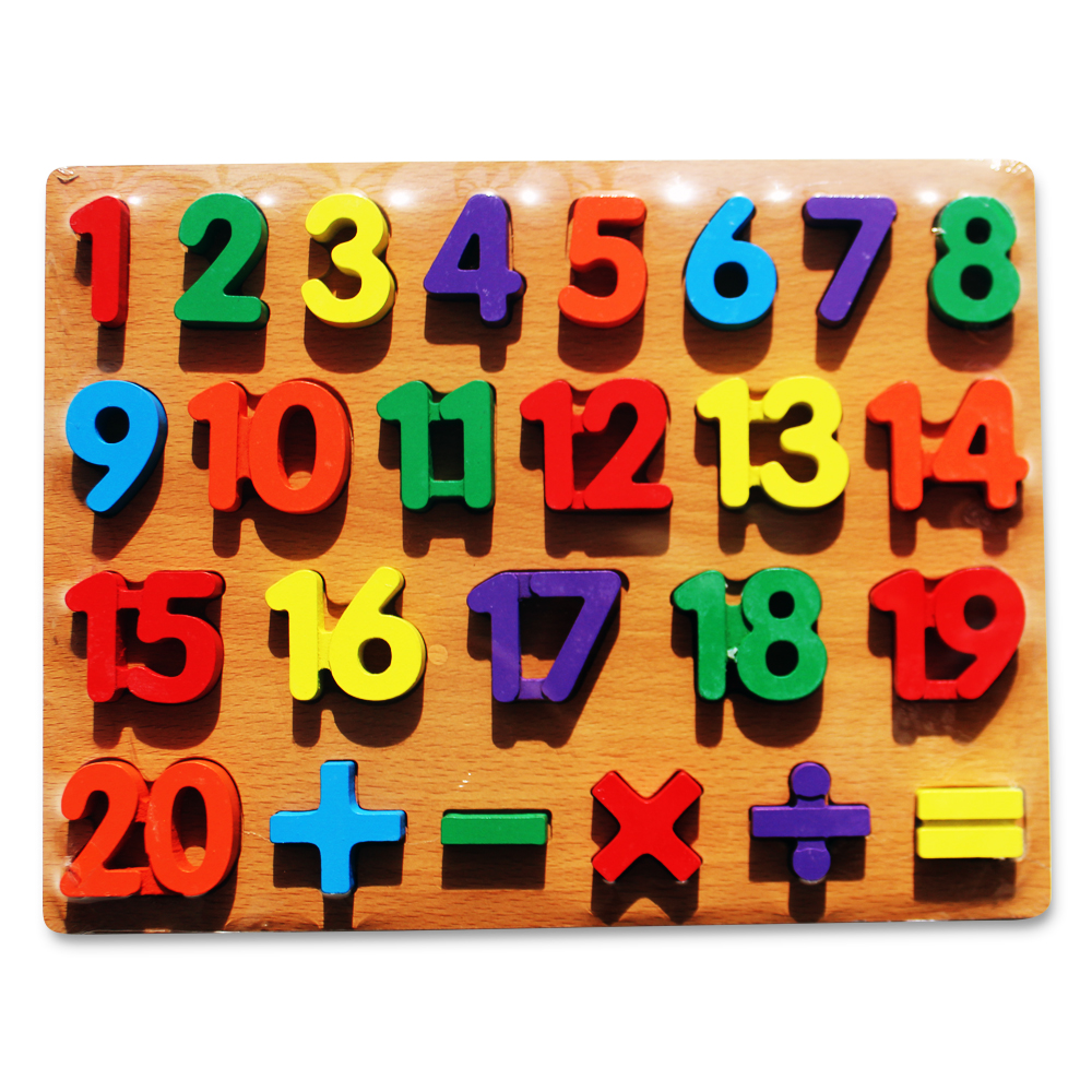 Puzzle Board Digits - Maths Learning Toy