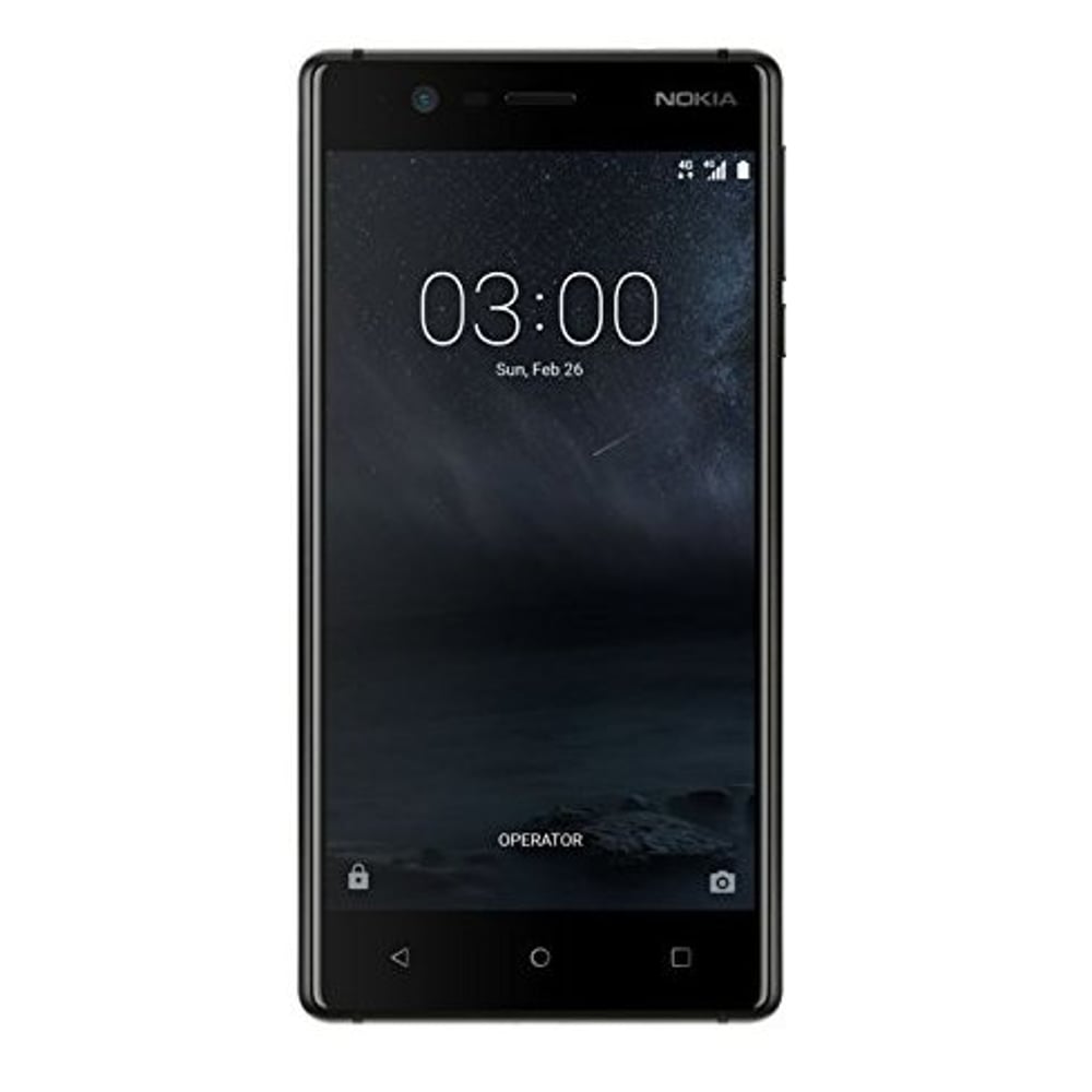 Nokia 3 4G Dual Sim Smartphone 16GB Black