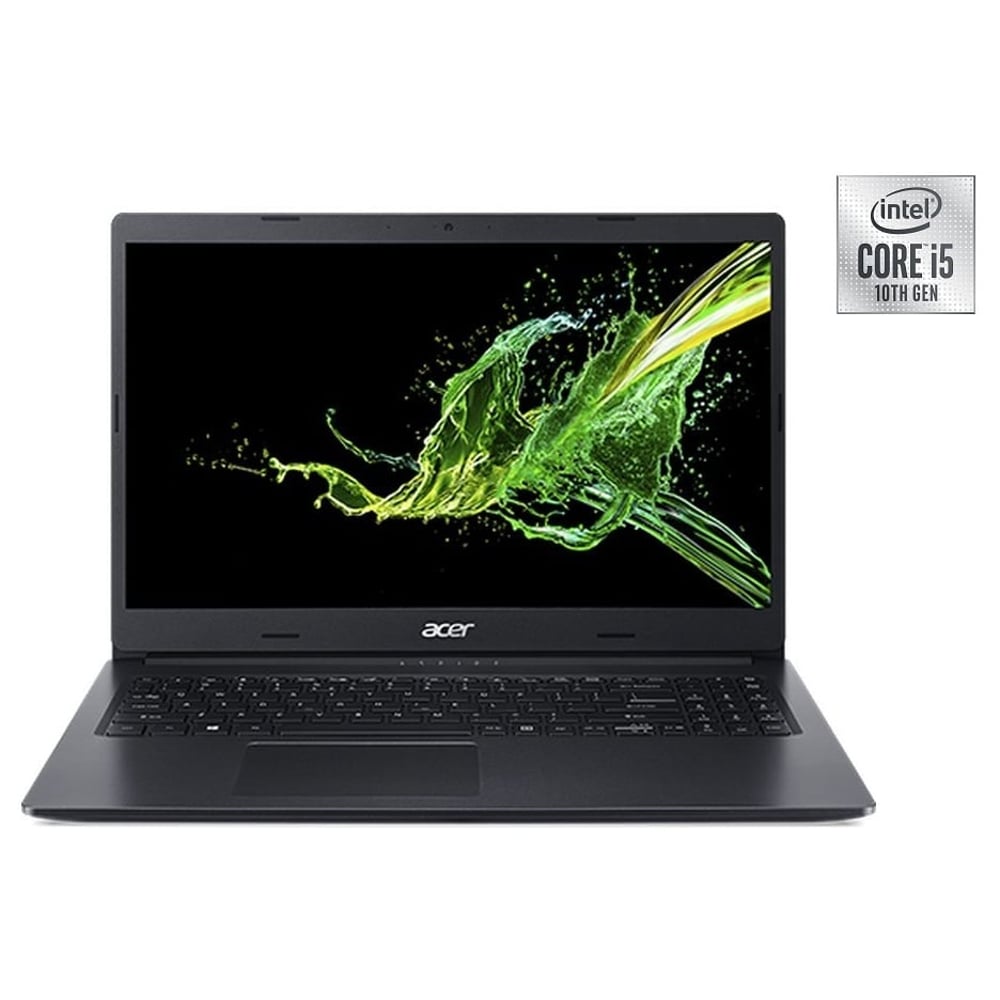 Acer Aspire 3 A315-55G-536L Laptop - Core i5 1.6GHz 8GB 1TB+256GB 2GB Win10 15.6inch FHD Black English/Arabic Keyboard