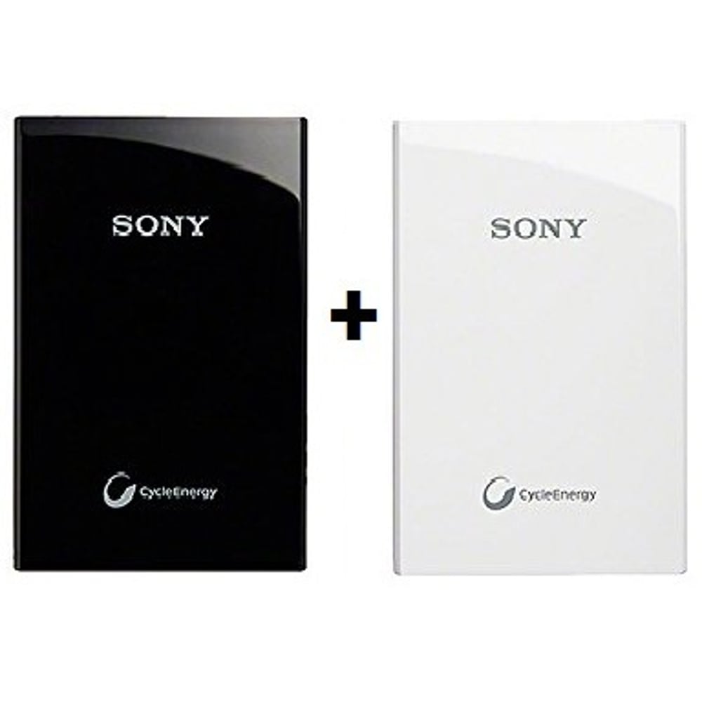Sony CPV9 Power Bank 8700mAh Black + CPV9 Power Bank 8700mAh White Sony CPV9 Power Bank 8700mAh Black + CPV9 Power Bank 8700mAh White