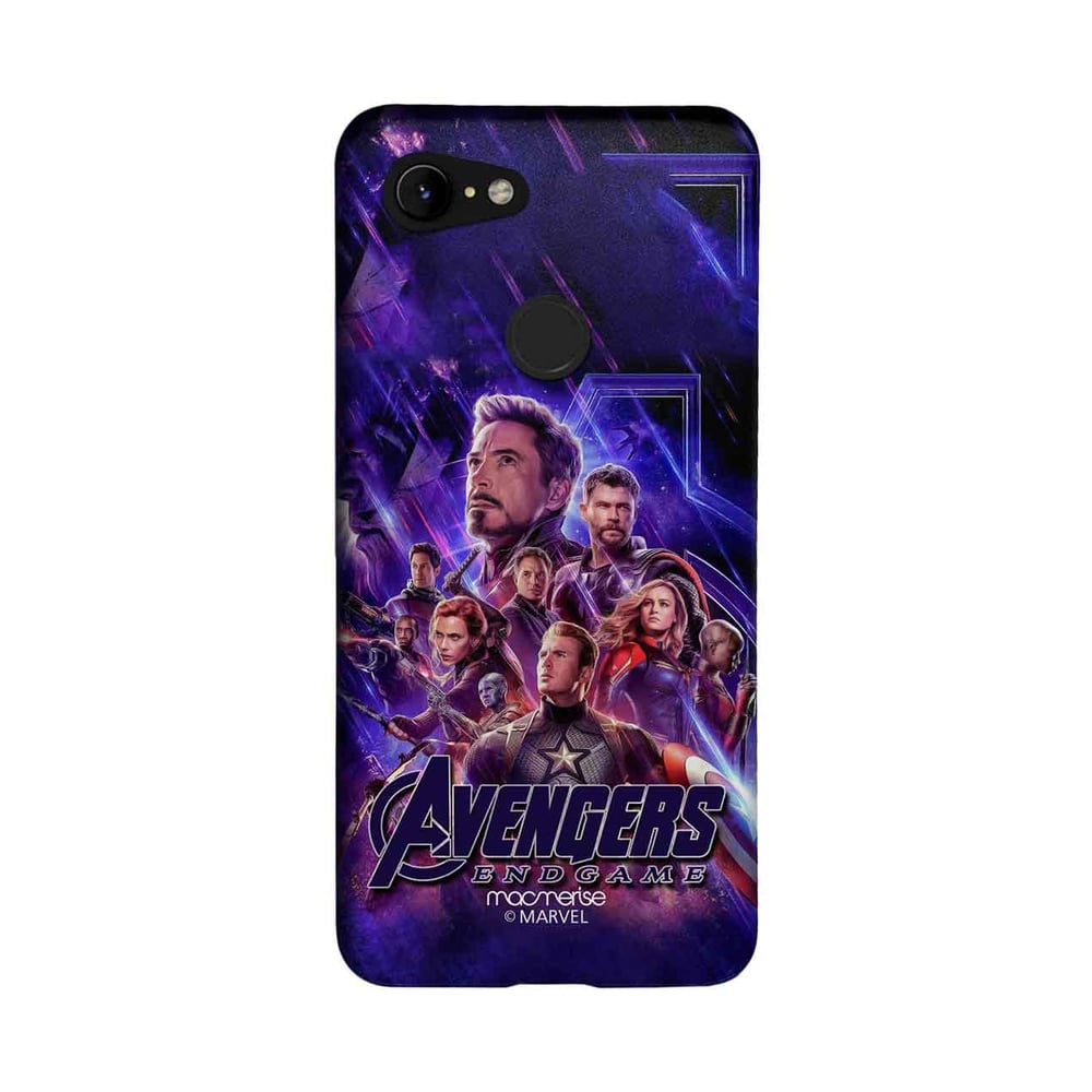 Avengers Endgame Poster - Sleek Case for Google Pixel 3