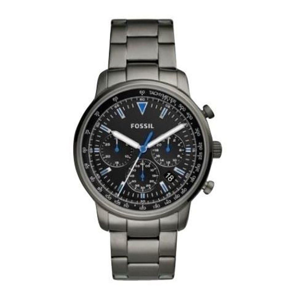Fossil FS5518 Mens Watch - Goodwin Chronograph Smoke Stainless Steel