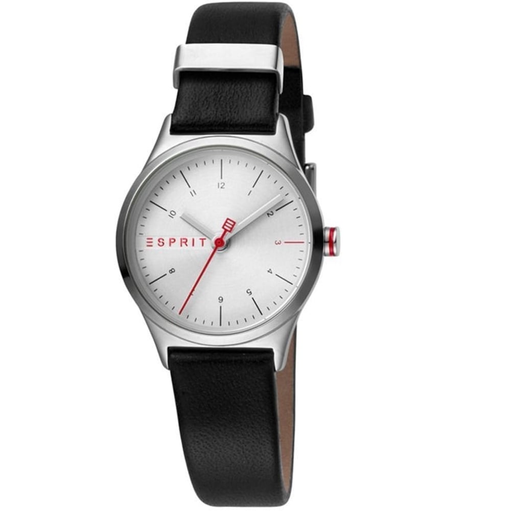 Esprit Black Leather Women Watch ES1L052L0015