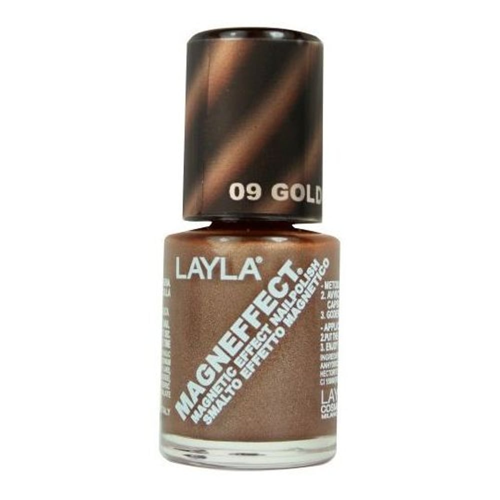 Layla Magneffect Nail Polish Golden Bronze 009
