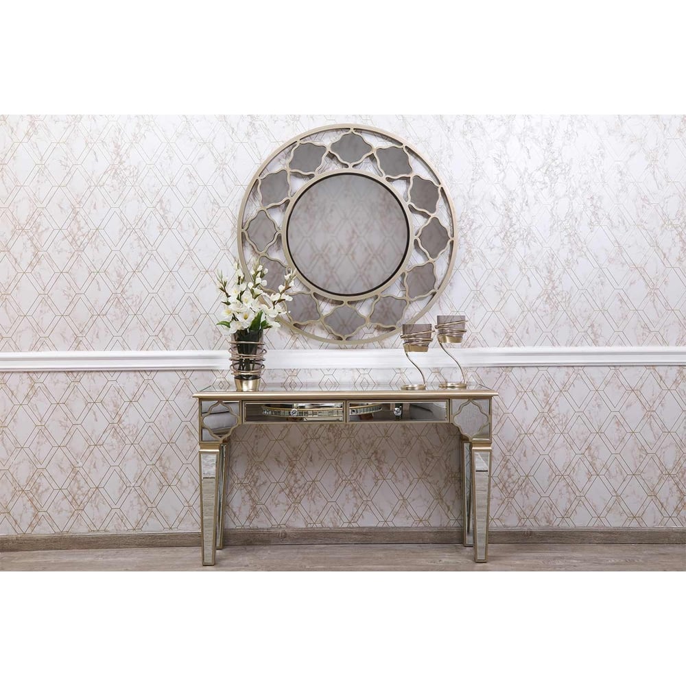 Pan Emirates Dubai Collection Console Table With Mirror
