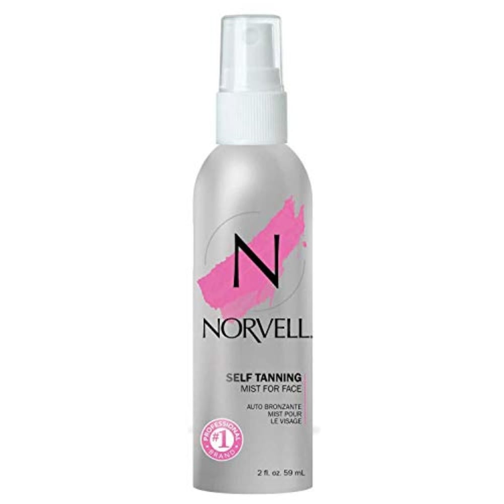 Norvell Sunless Self-Tanning Mist for Face & Touch-up Spray - Non Comedogenic Bronzer for Natural Sun-Kissed Glow, 2 fl.oz. Norvell Sunless Self-Tanning Mist for Face & Touch-up Spray - Non Comedogenic Bronzer for Natural Sun-Kissed Glow, 2 fl.oz.