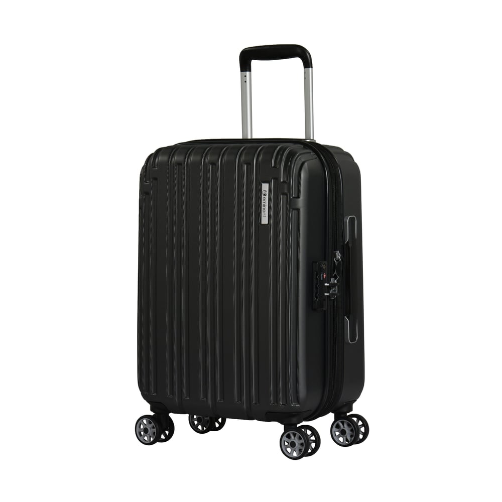 Eminent 4 Wheel Cabin Luggage Trolley Black Kg82 Eminent 4 Wheel Cabin Luggage Trolley Black Kg82