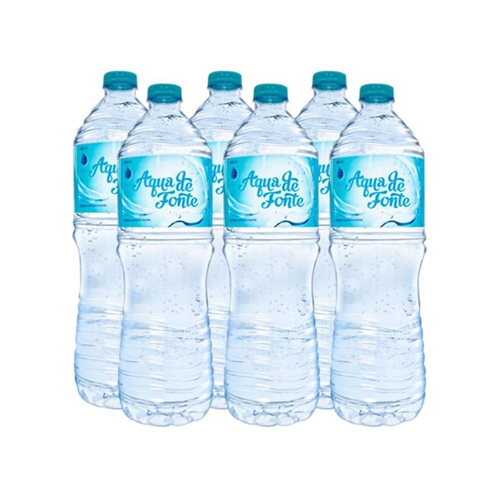 Aqua De Fonte Bottled Water 1.5 liter 6pack