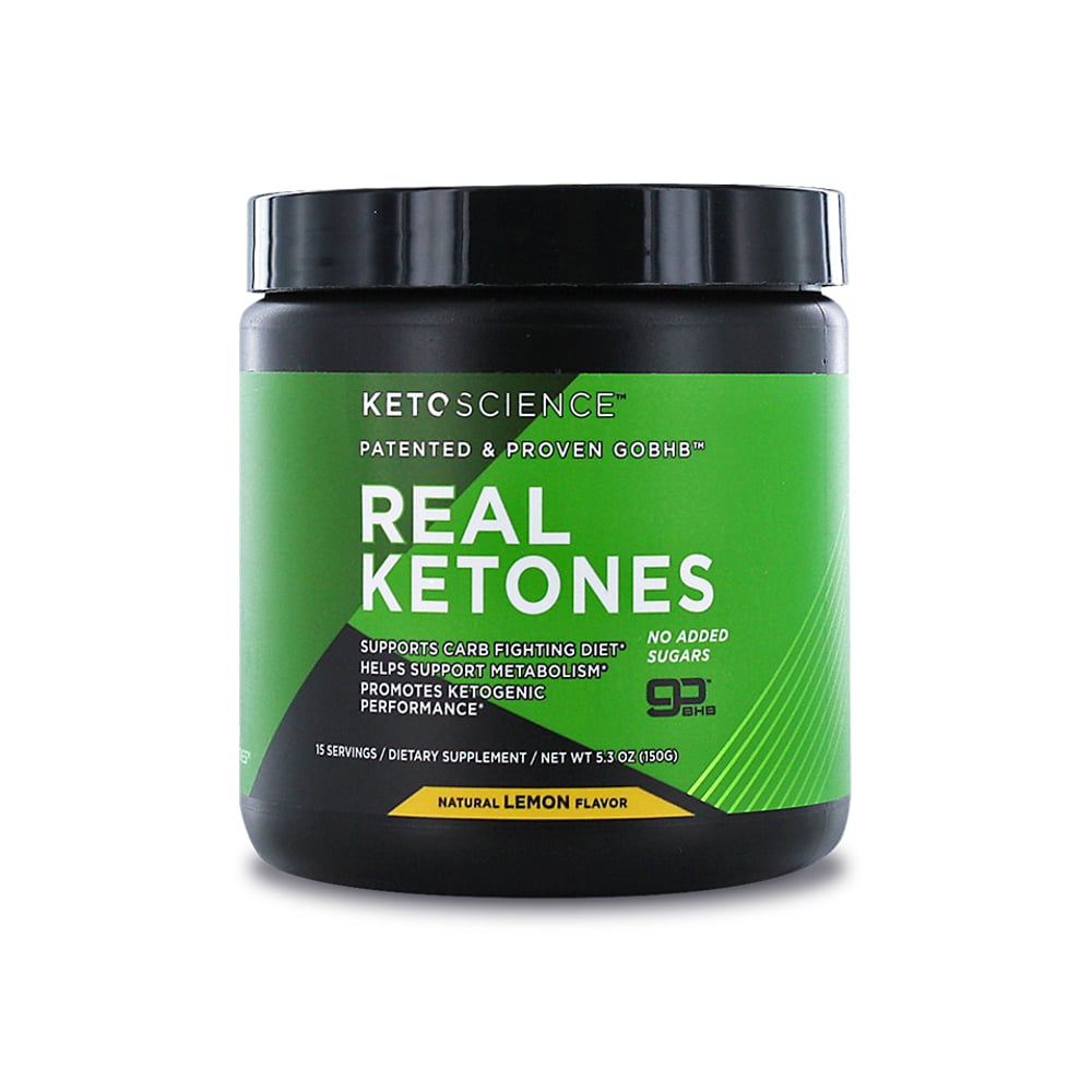 Ketoscience Real Ketones Powder Natural Lemon Flavor 15 Servings 150 Gm