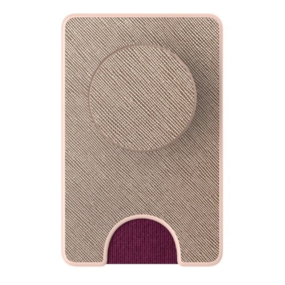 Popsockets Pop Wallet Saffiano Rose Gold