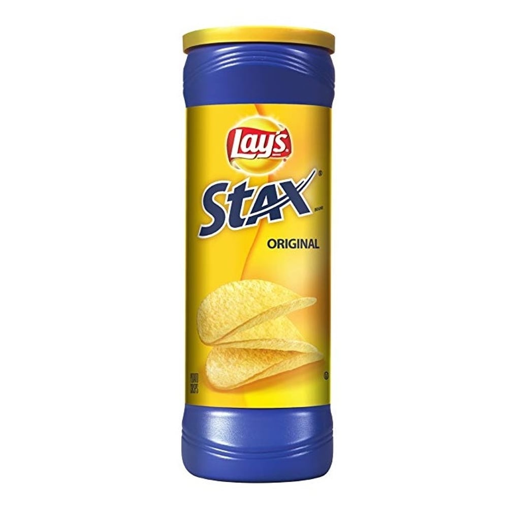 Lays Stax Original Potato Chips 163gm