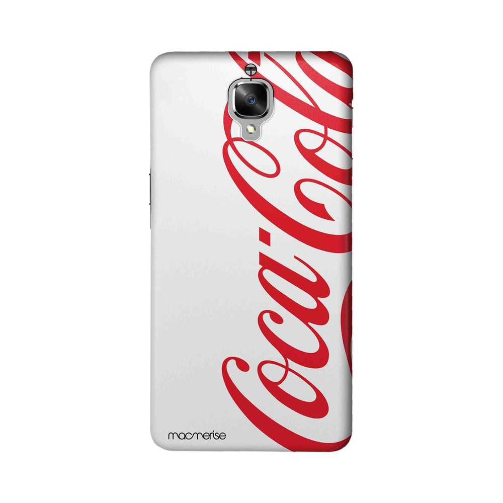 Coke White Red - Sleek Case for OnePlus 3T Coke White Red - Sleek Case for OnePlus 3T