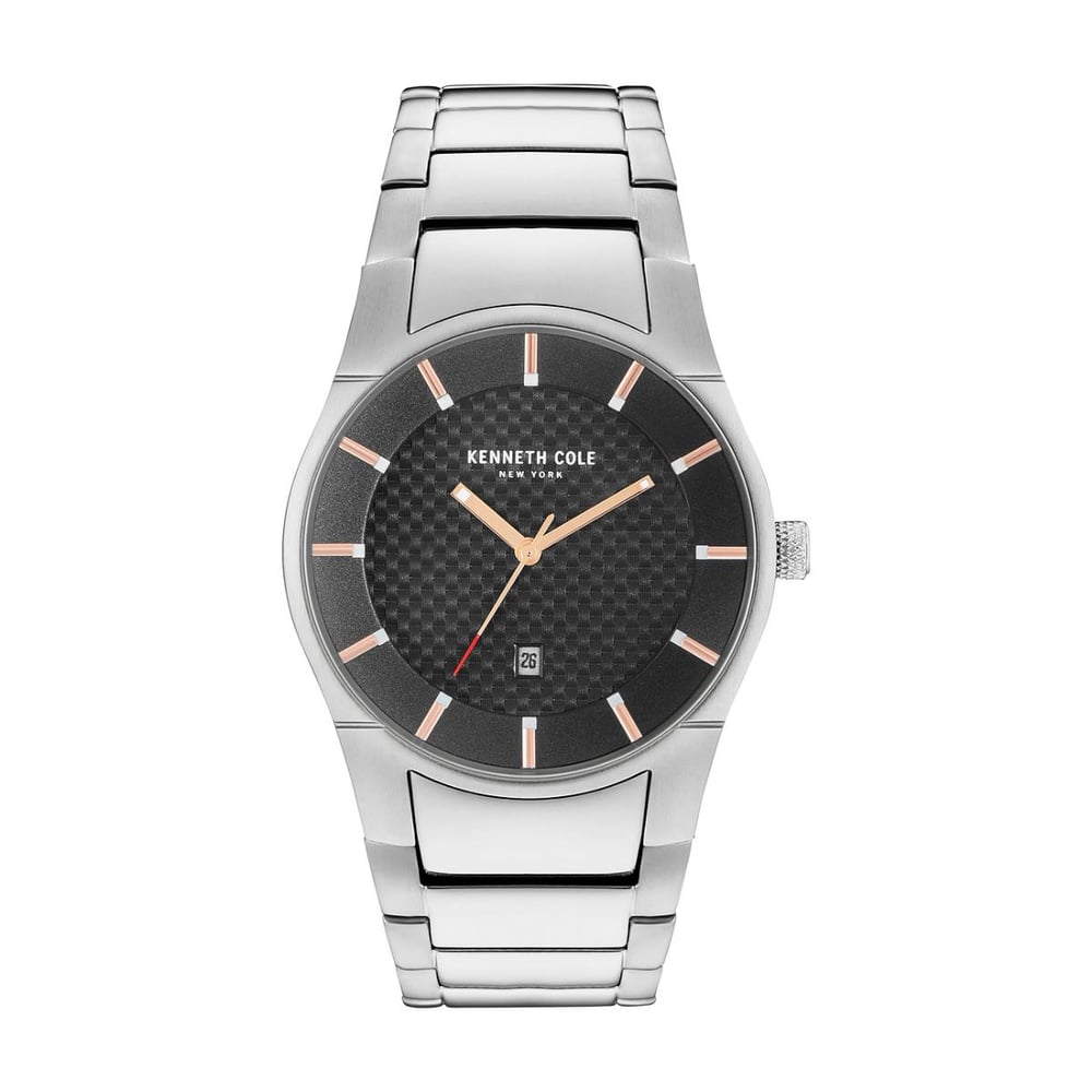Kenneth Cole New York Watch For Men with Stainless Steel Bracelet