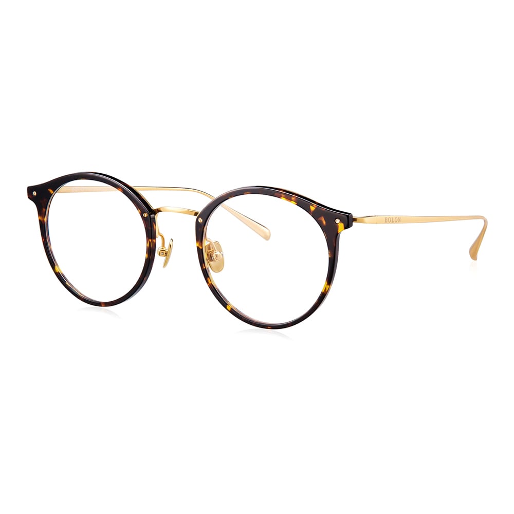 Bolon Round Tortoise Frames Unisex BJ6020-B20-48