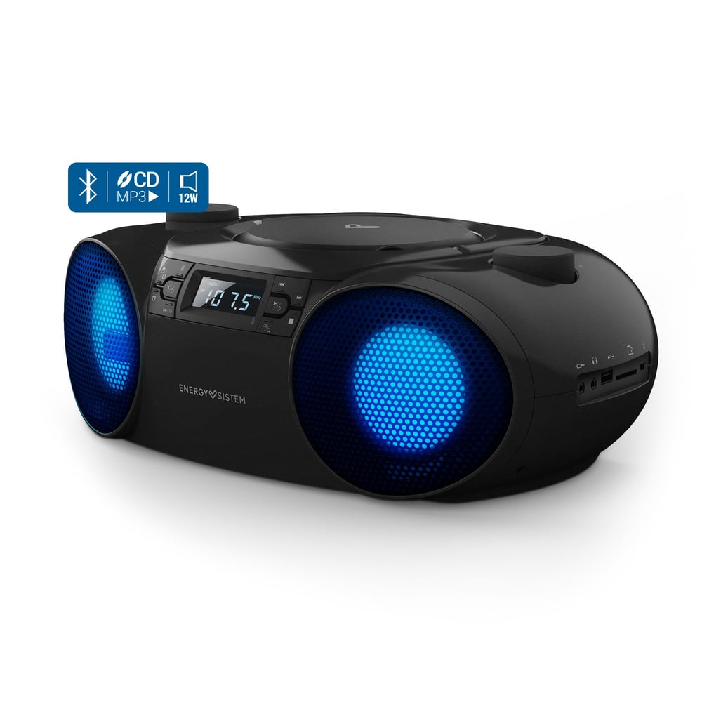 Energy Sistem Boombox 6 Portable Bluetooth Speaker Black - 44758
