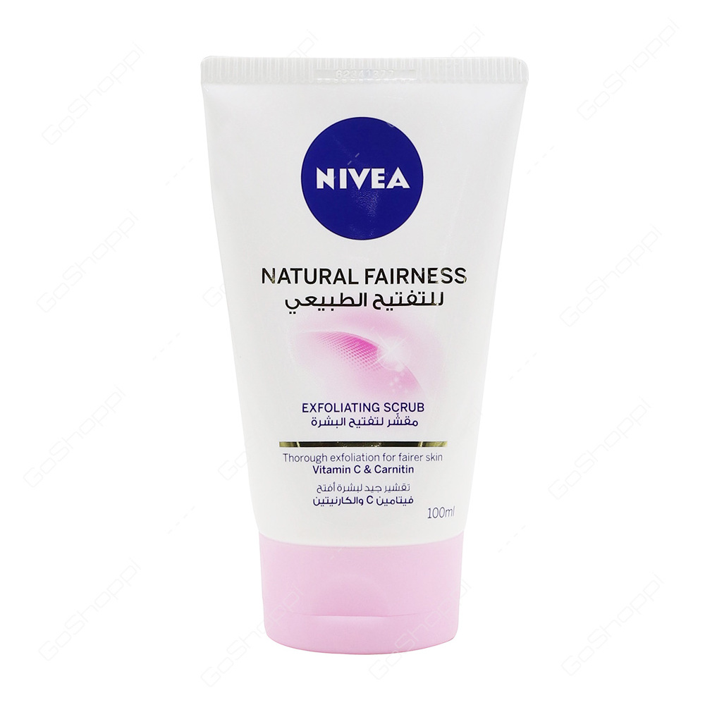 Nivea Scrub Natural Fairness Exfoliating 100ml price in Bahrain, Buy