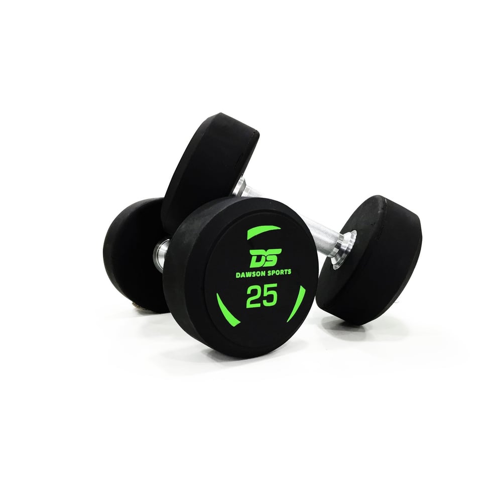 Buy Dawson Sports Rubber Dumbbells 25kg Online in UAE Sharaf DG