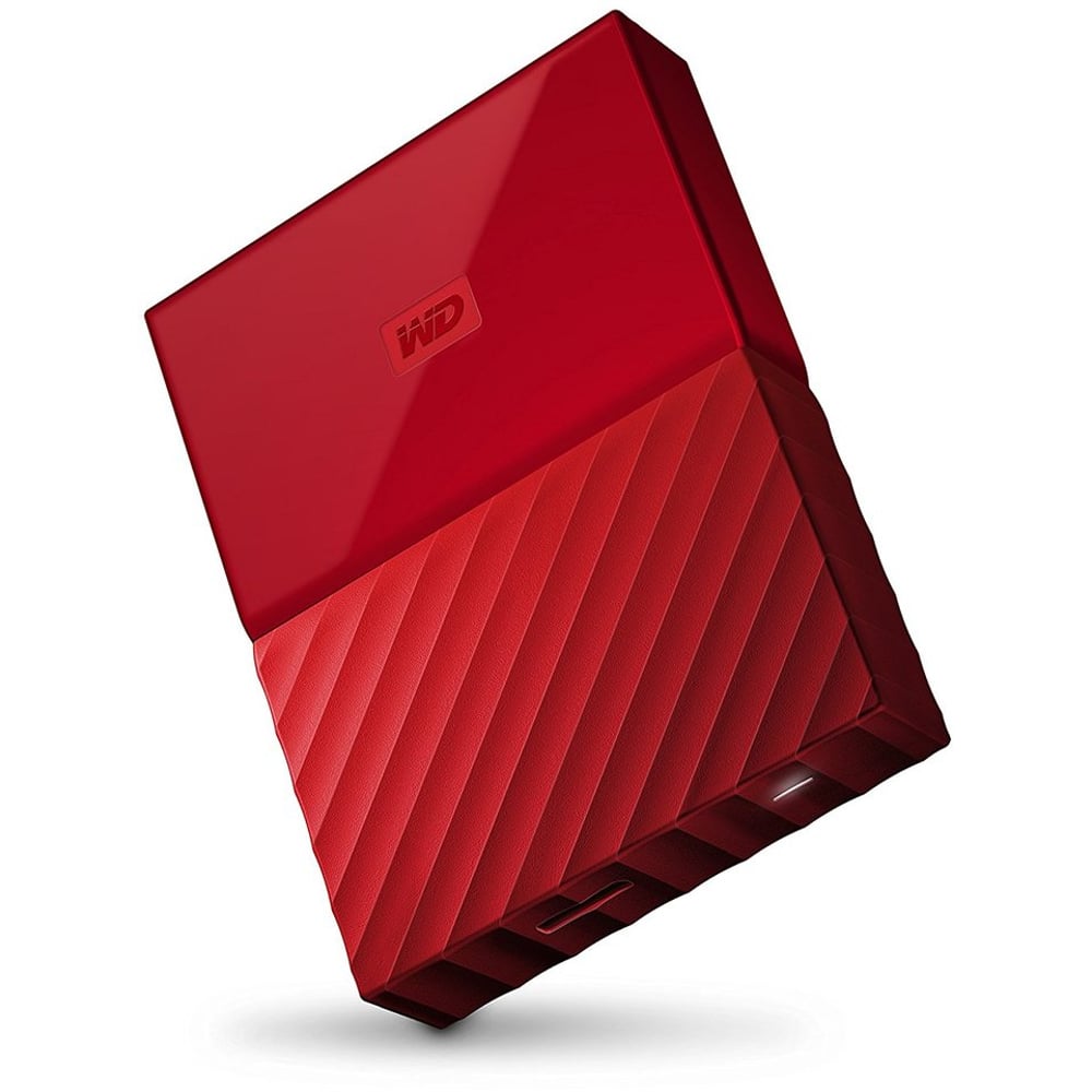 Western Digital WDBYFT0020BRD My Passport Hard Drive 2TB Red