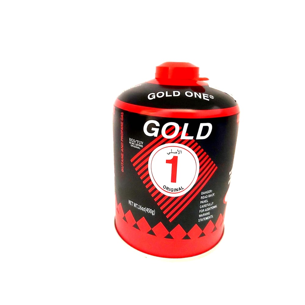 Al Saqer-screw Butane Gas/camping Gas Cartridge 450 Gm For Camping Stove