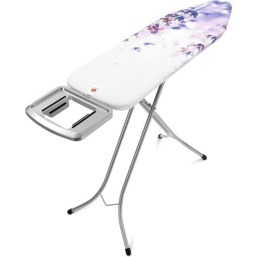 Enmac Black Ironing Board, Heat Resistant Iron Board With Steam Iron Rest, Foldable Ironing Stand. With Dork Gray Color Structure 110 X 34 Cm Enmac Black Ironing Board, Heat Resistant Iron Board With Steam Iron Rest, Foldable Ironing Stand. With Dork Gray Color Structure 110 X 34 Cm