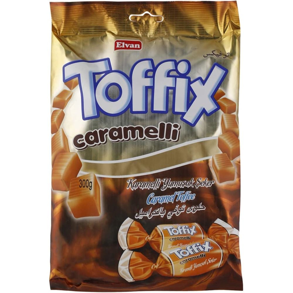 Elvan Toffix Caramelli Toffee 300 gm