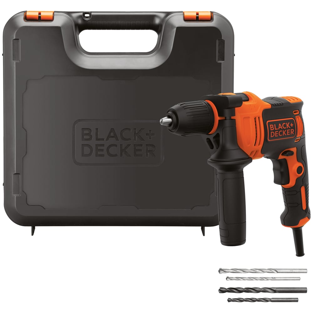 Black and Decker BEH710K-GB Corded Drill 710W With Kitbox Black and Decker BEH710KMEA1-GB Corded Drill With Kitbox (50Pcs) Black and Decker BEH710K-GB Corded Drill 710W With Kitbox Black and Decker BEH710KMEA1-GB Corded Drill With Kitbox (50Pcs)