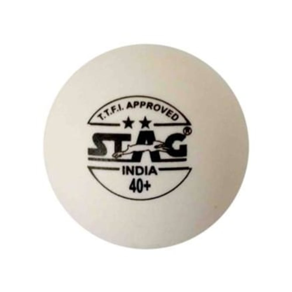 Stag Table Tennis Ball Two Star - Pack Of 6