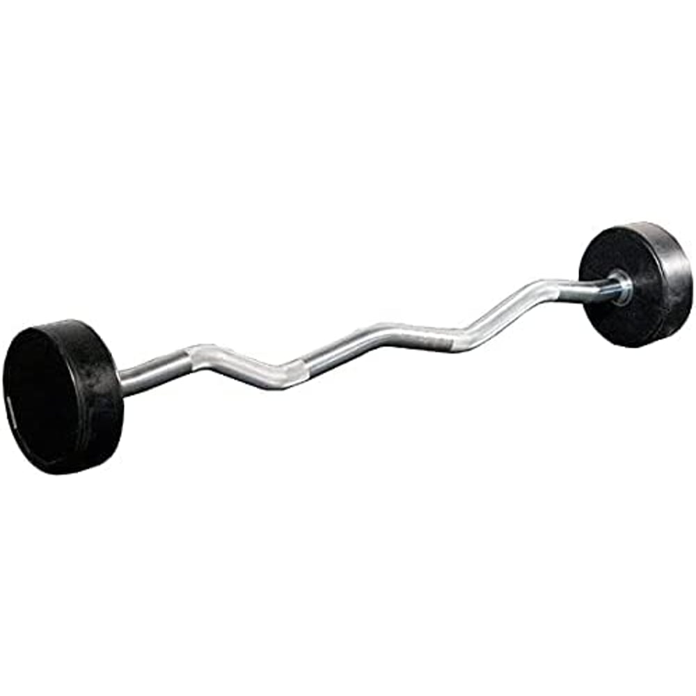ألتيماكس معدات التمرين بالبار الثابت من المطاط EZ Curl، معدات تدريب الأثقال، رفع الأثقال، التمارين الرياضية - 10 كجم ألتيماكس معدات التمرين بالبار الثابت من المطاط EZ Curl، معدات تدريب الأثقال، رفع الأثقال، التمارين الرياضية - 10 كجم