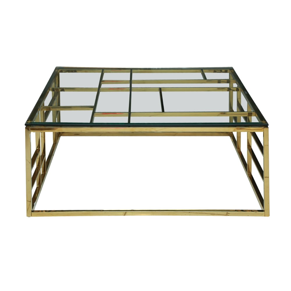 Pan Emirates Rogaska Coffee Table Pan Emirates Rogaska Coffee Table