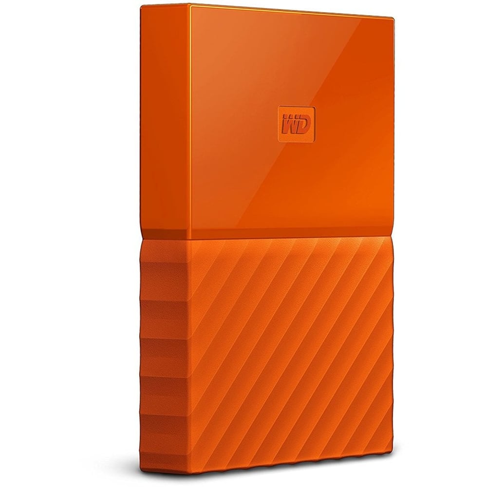 Western Digital My Passport Hard Drive 1TB Orange WDBYNN0010BOR