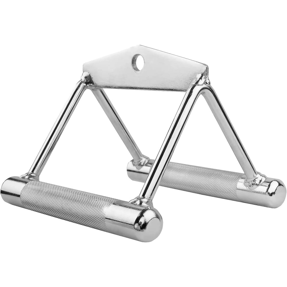 ULTIMAX V-Handle with Rotation and Rubber Cable Machine Attachment Exercise Handle, Rowing Machine Handle Set Pull Down Exercise Handles ULTIMAX V-Handle with Rotation and Rubber Cable Machine Attachment Exercise Handle, Rowing Machine Handle Set Pull Down Exercise Handles
