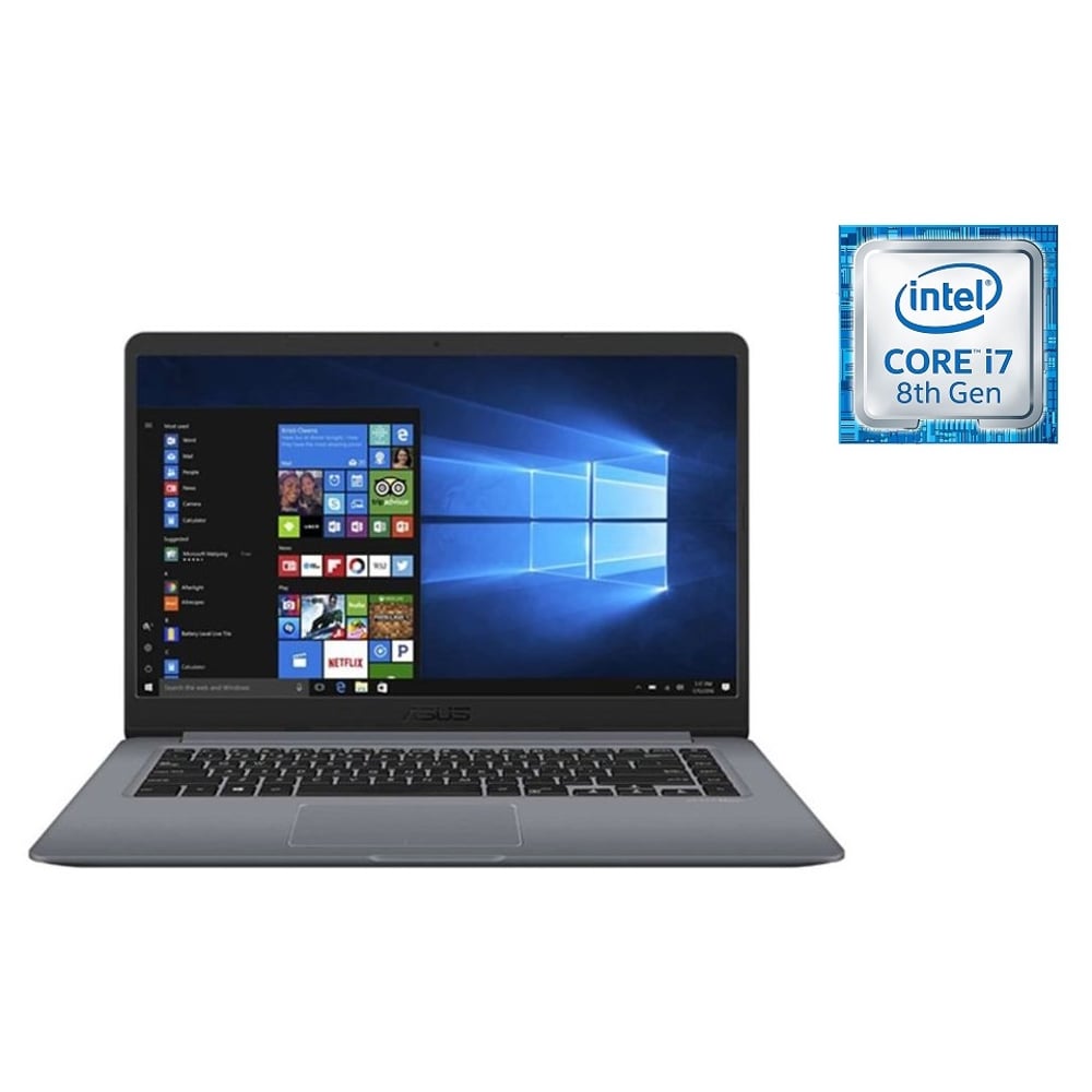 Asus VivoBook S13 S406UA-BM033T Laptop - Core i7 1.8GHz 8GB 256GB Shared Win10 14inch FHD Grey