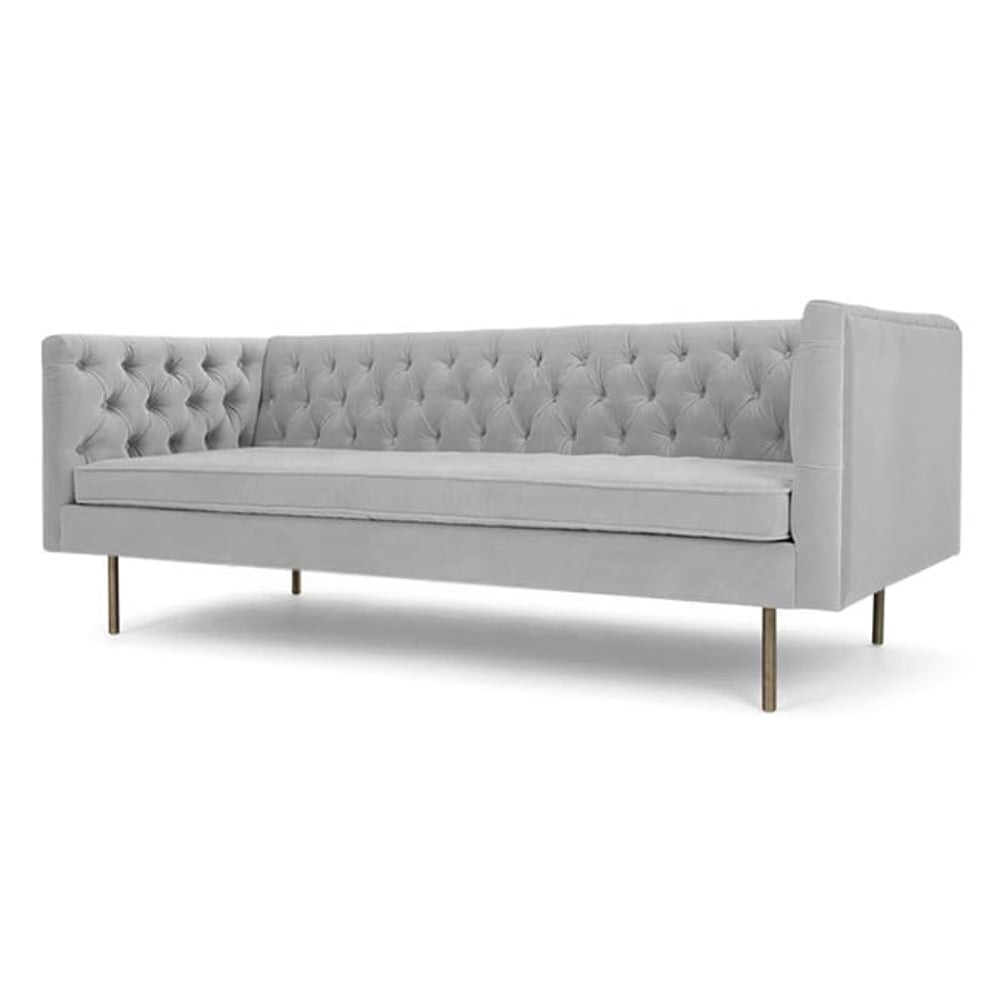 Asghar Furniture - Aston 3-Seater Sofa - Grey