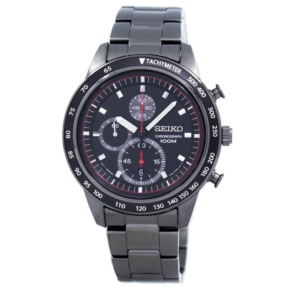 Seiko Chronograph Tachymeter Quartz SNDD89P1 Men's Watch