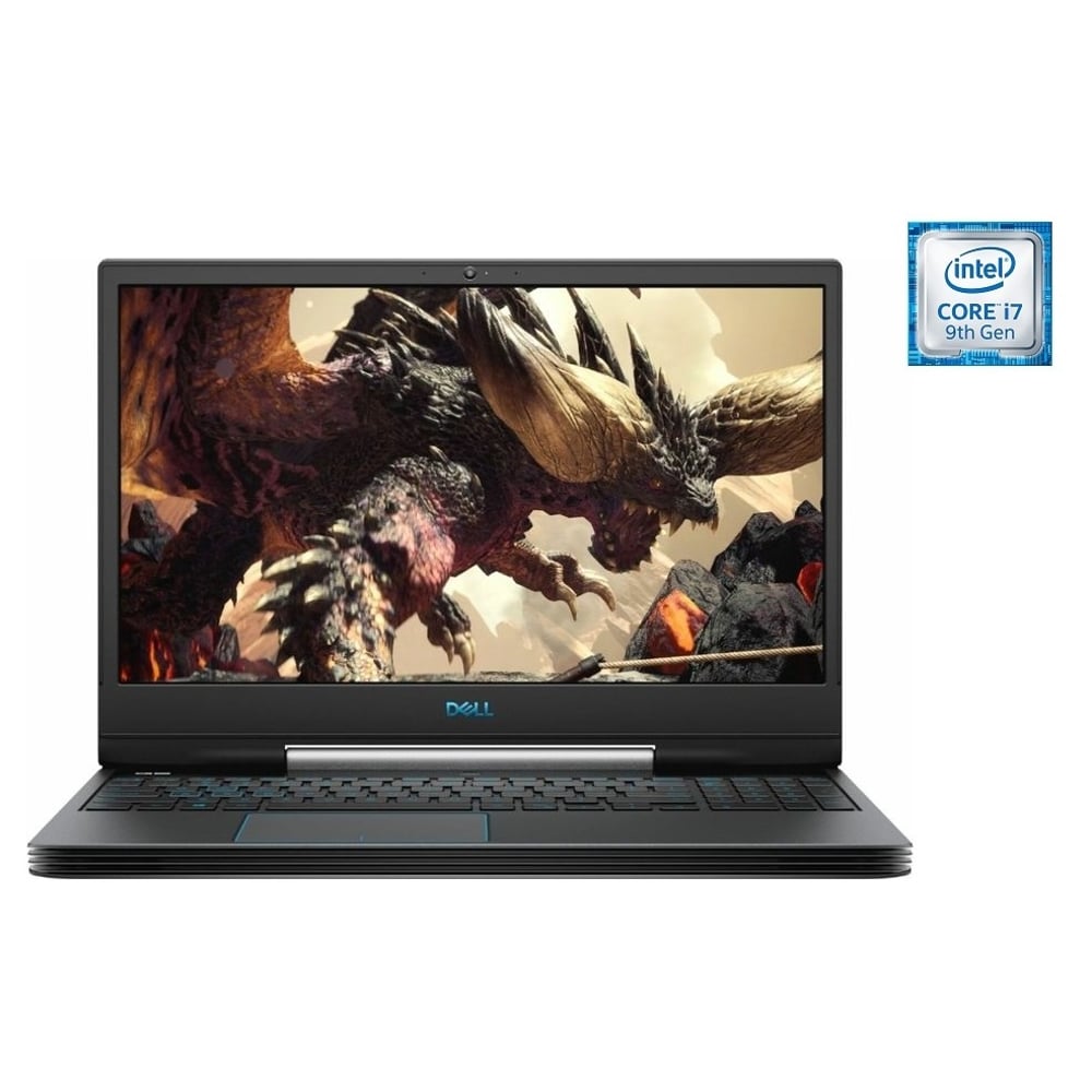 Dell G5 15 5590 Gaming Laptop - Core i7 2.6GHz 16GB 1TB+256GB 6GB Win10 15.6inch FHD Black English Keyboard